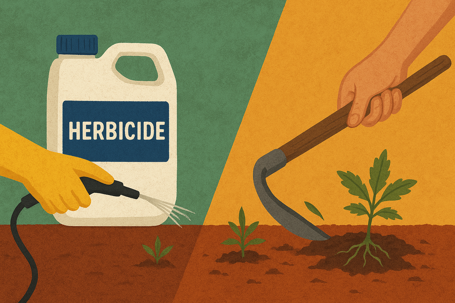 Herbicide Chemical vs. Manual Weed Removal: Which Is Better?